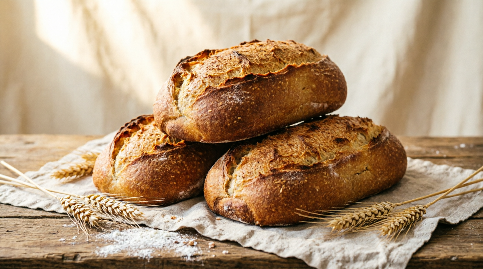 Panes de masa madre de Apuro Panadería